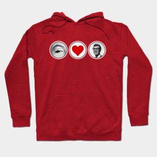 Eye Love Buddy (Red Heart) Hoodie